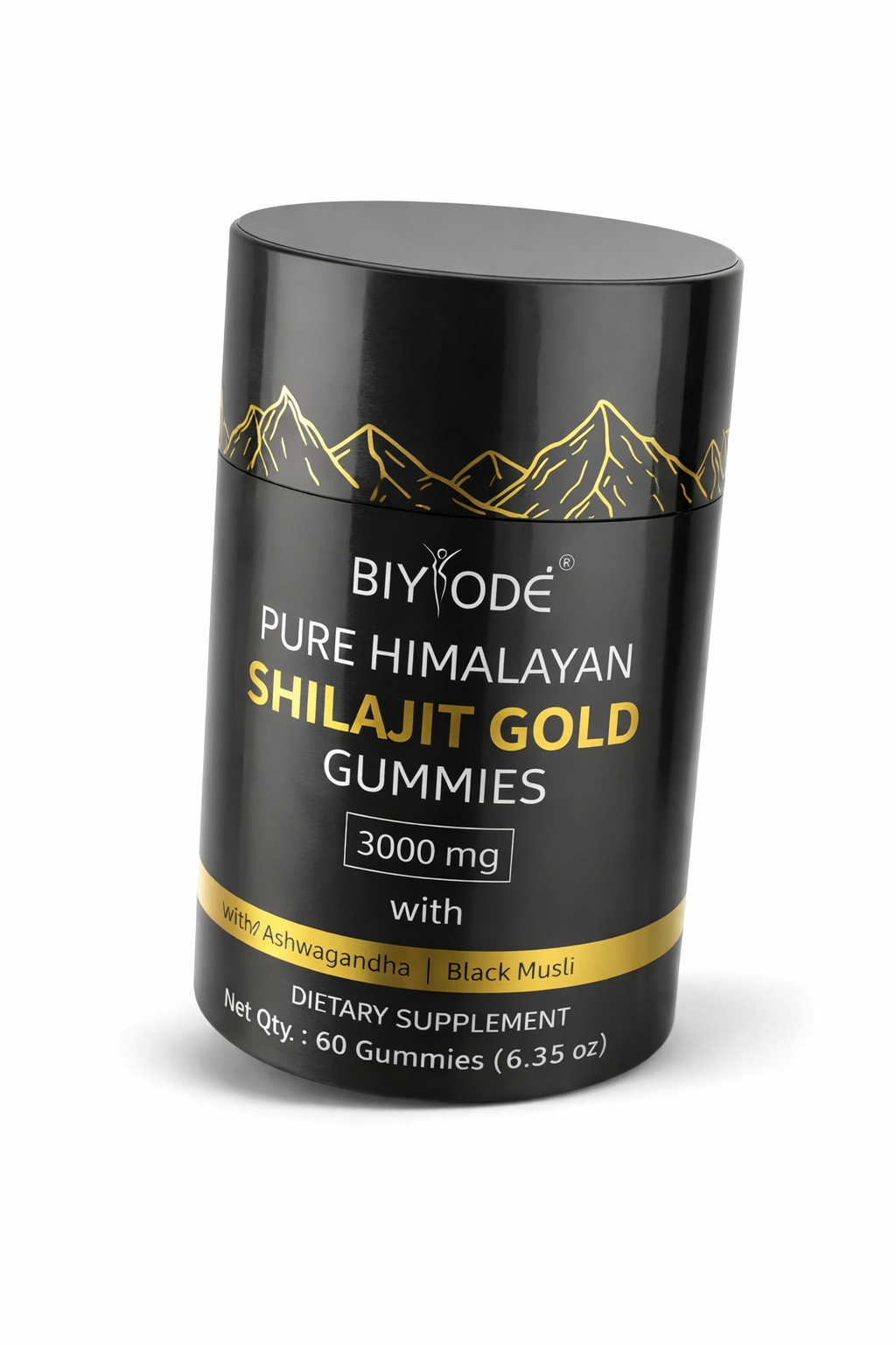 Shilajit Gold Gummies BIYODE Pure Himalayan 